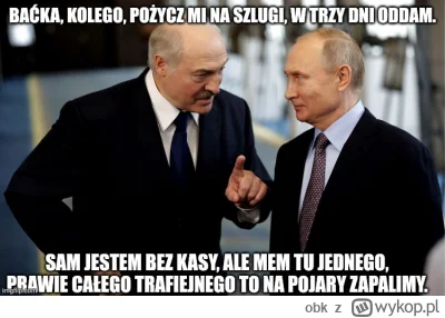 obk - #bialorus #rosja #sankcje #wojna #ukraina #memy #heheszki #humorobrazkowy