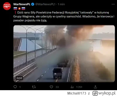Michal0173 - Hit xD

https://twitter.com/WarNewsPL1/status/1672559128730914816
#ukrai...