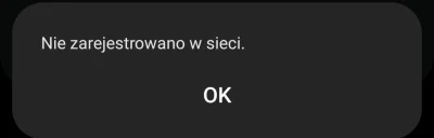 klefonafide - Ma ktoś pomysł jak to naprawić? Telefon nie może zalogować się do sieci...