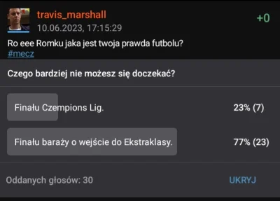 travis_marshall - eksperci tagowi wiedzieli już wczoraj brawo
#mecz