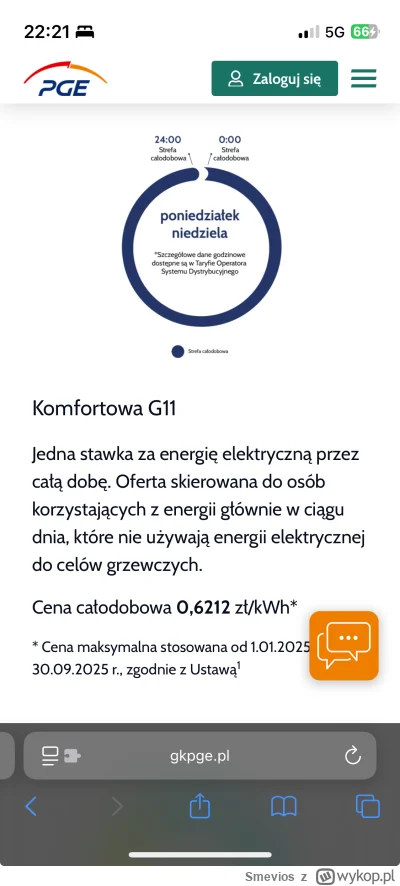Smevios - @toszamono: mówię o tym, cena za “prąd” jest taka sama, ale objawia się to ...