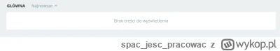 spacjescpracowac - Główna trochę pusta: