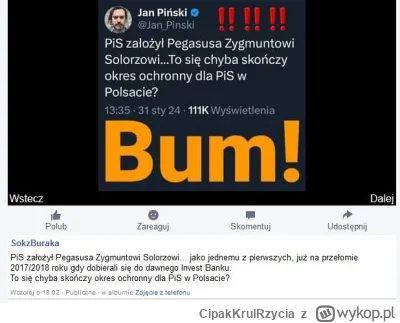 CipakKrulRzycia - #polsat #bekazpisu #pegasus #polityka