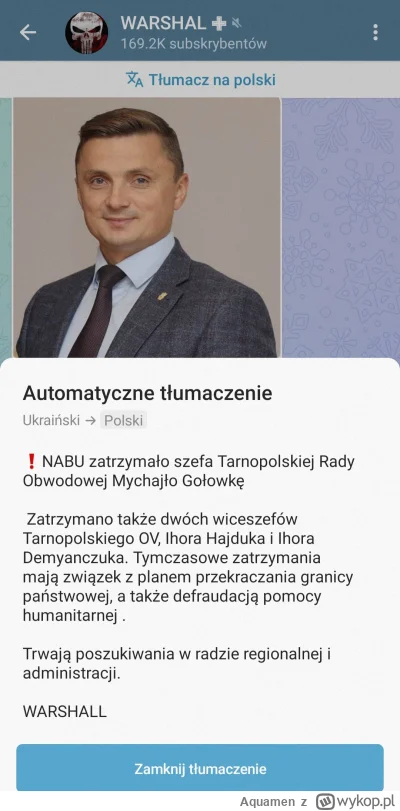 A.....n - O cholera, Ukraina nie defrauduje pomocy (narracja na tagu) ale trwa śledzt...