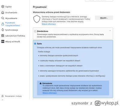 szymonbr - To ustawienie w FF rozwiązuje problem
