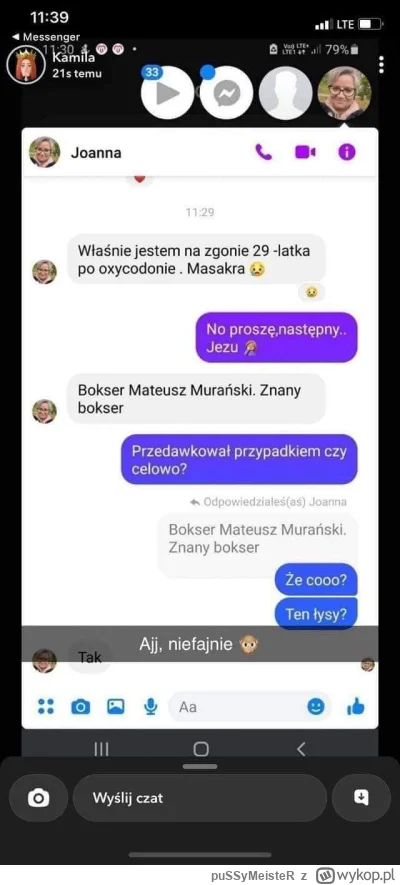 puSSyMeisteR - Ejj, słyszał ktoś o tym, czy to kolejny bait? A może Mateusz dołączył ...