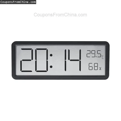 n____S - ❗ LCD Screen Digital Wall Clock Temperature Humidity
〽️ Cena: 13.99 USD (dot...