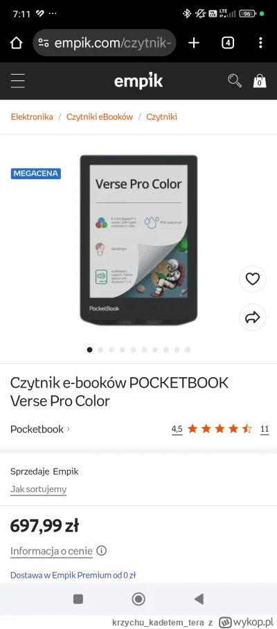 krzychukadetemtera - #czytnikebook #czytajzwykopem #ebook #ebooki 
Dzień dobry, szuka...