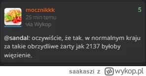 saakaszi - Wolnościowi konfederaci chcą karać więzieniem żarty z #2137 i nazywają tak...