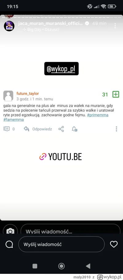 maly2010 - Panie Jacku wykop zawsze z panem. 
#famemma