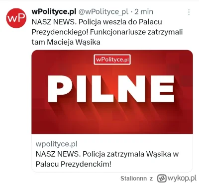 Stalionnn - #polityka #heheszki #humorobrazkowy

Kto żyje w Polsce ten w cyrku się ni...