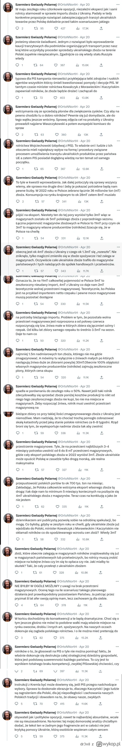 dr3vil - Ciekawy wątek na Twitterze o tym jak PiS zarżnął rolnictwo w Polsce.

Link: ...