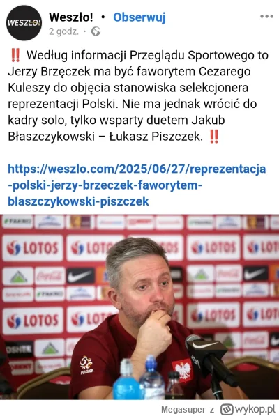 Megasuper - Wujo wraca ( ͡º ͜ʖ͡º) Aż się nie mogę doczekać #reprezentacja