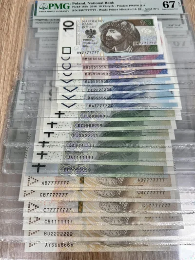 Gieekaa - A propos NBP. Wśród kolekcjonerów banknotów najcenniejsze są te w idealnym,...