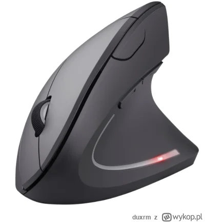 duxrm - Wysyłka z magazynu: PL
Trust Verto Verto Vertical Mouse, 800-1600 DPI, ergono...