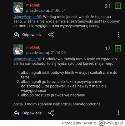 Przecietny_Arek - Oj źle się zestarzało ( ͡º ͜ʖ͡º)

Nie wyśmiewam kolegi. No dobrze t...