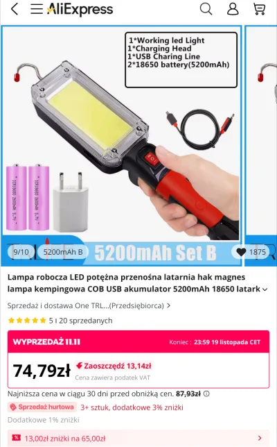 rosso_corsa - Ma ktoś polecić jakąś latarkę warsztatowa podwórkowa strychowe na akumu...