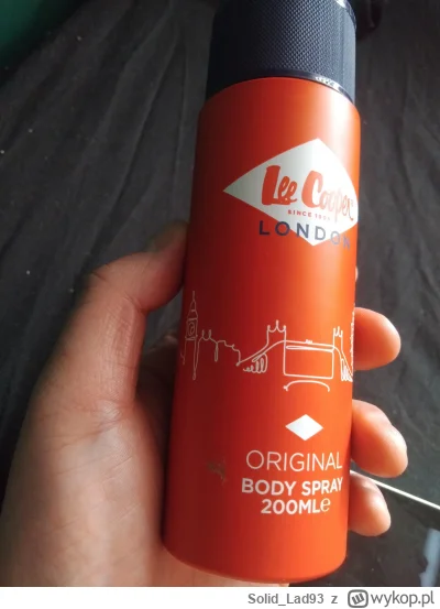 Solid_Lad93 - Najlepszy szpraj dla jego, dziadek z UK miał taki a teraz ja,totalnie b...