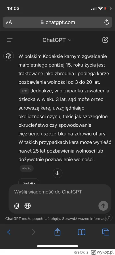 Kref3x - @Filippa pokaz mi jakis przypadek gdzie ksiadz za gwal na 3 letnim dziecku z...