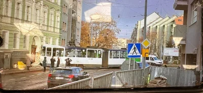 gbsh - Szczecin wkracza do gry ( ͡° ͜ʖ ͡°) #szczecin #tramwaje #wypadek