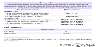 matwes - @-pafel: w Velobanku i ING też jest 8% bez dodatkowych warunków. 

W Nest Ba...