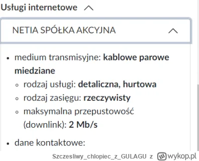 Szczesliwychlopiecz_GULAGU - Powiedźcie mi, obecnie mam internet z orange do 10 mb/s ...