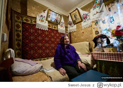 Sweet-Jesus - Najstarsza samosiołka w Czarnobylu ma 99 lat. 

Odwiedziliśmy ją niedaw...