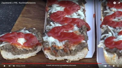 blogger - @Soothsayer: cztery kawałki pepperoni na całą zapiekankę xDDD, surowe piecz...