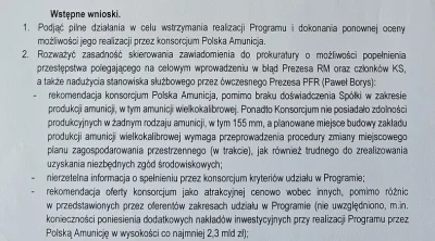 M.....s - tl;dr ruskie pomioty z PiS przewaliły kasę na produkcję amunicji artyleryjs...