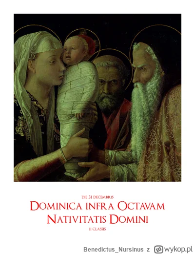 BenedictusNursinus - #kalendarzliturgiczny #wiara #kosciol #katolicyzm

niedziela, 31...