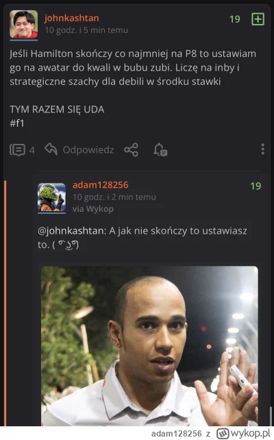 adam128256 - @johnkashtan: Nadal czekam aż zmienisz. ( ͡º ͜ʖ͡º)