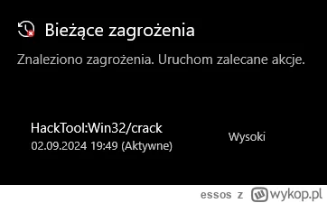 essos - Jesli podczas proby instalacji "nieoficjalnego" oprogramowania, Windowsowy an...