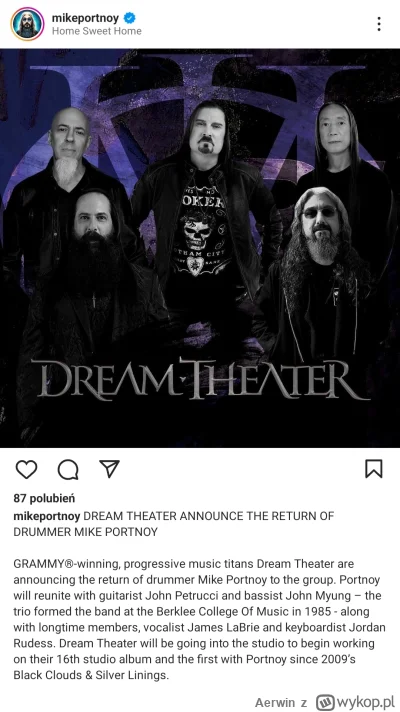 Aerwin - BREAKING NEWS!

#dreamtheater #metalnews #r---------------------o