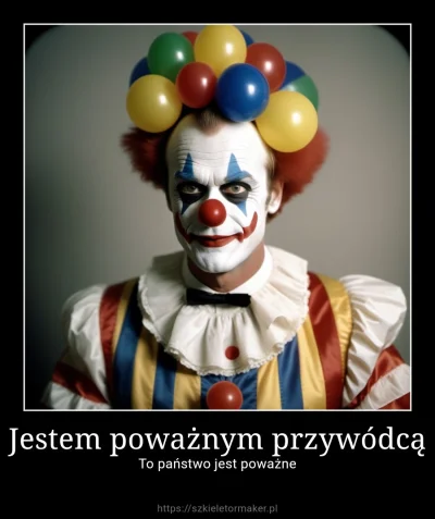 CJzSanAndreas - @pikpoland ja też lubię robić clowna z Tuska na stable diffusion.