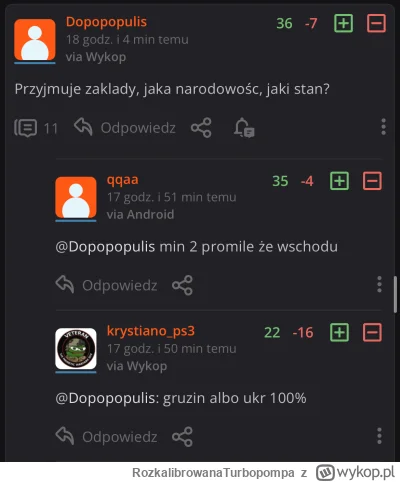 RozkalibrowanaTurbopompa - Polak, 2 promile we krwi, ale wykopki jak zwykle wiedziały...