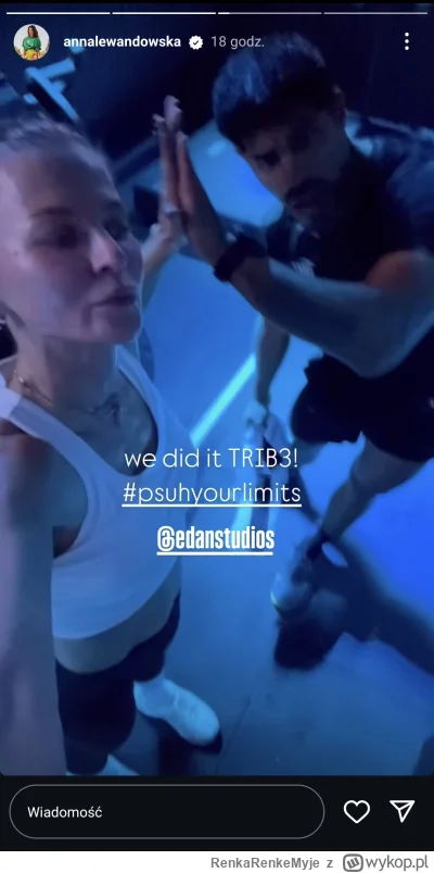 RenkaRenkeMyje - Anke trzeba znowu wyprostować bo to idzie w złą strone

#mecz