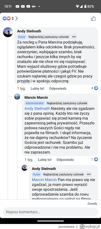 jaxonwawa - #raportzpanstwasrodka Haha ale ktoś go pocisnał na FB przyznać sie który ...