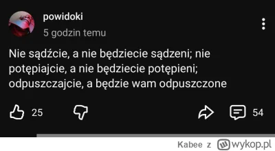 Kabee - U farmazona z Mokotowa bez zmian. 
Wciąż uważa że to wszystko za daleko poszł...