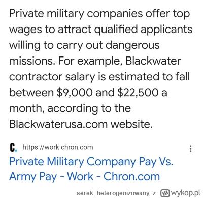 serek_heterogenizowany - Jak zostać żołnierzem Blackwater? Jakieś cv tam się składa? ...