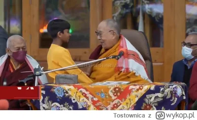 Tostownica - W Indiach Dalajlama (przywódca religijny) poprosił chłopca, by „wyssał s...