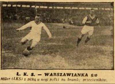 kamiyama89 - Tego dnia 1937 roku Łódzki Klub Sportowy zwycięża Warszawiankę 5:0.

#lk...