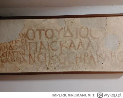 IMPERIUMROMANUM - Fragment rzymskiego fresku z tawerny w Pompejach

Fragment rzymskie...