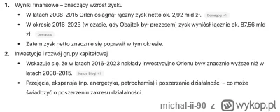 michal-ii-90 - @janekplaskacz: Wyniki czego? Bo jeśli mówisz o cenie akcji to napisze...