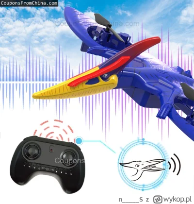 n____S - ❗ Funsky Pterodactyl EVA RC Drone RTF with 2 Batteries
〽️ Cena: 29.99 USD (d...