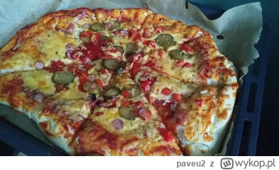 paveu2 - a czy #pizza dostanie plusa? domowa chłopska. #jedzzwykopem