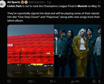 josedra52 - #mecz #linkinpark #ligamistrzow #monachium  #bayernmonachium