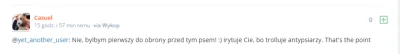 StopSzczek - Typ udaje neutralnego, a jeszcze 12 godzin temu pod innym wpisem pisał, ...