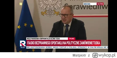 Matpiotr - #republika z rigczem xdd
Międzynarodowa kompromitacja reżimu Tuska 
Xddddd...