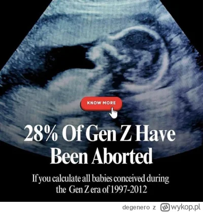 degenero - rzadko wspominana, jedna z przyczyn obecnego kryzysu demograficznego na za...