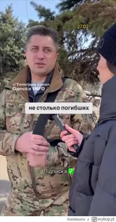 Stabilizator - W Odessie wojskowi zostali zapytani o oświadczenie Zelenskiego, który ...